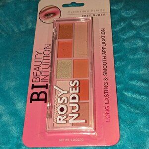 BI Beauty Intuition Rosy Nudes eyeshadow palette NWT